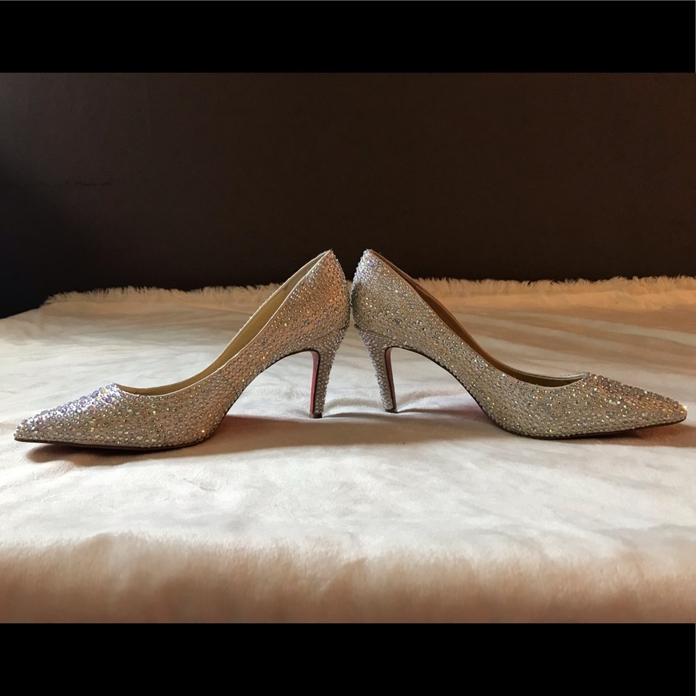 Christian Louboutin Swarovski Crystal Heels